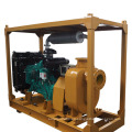 Cabezal de 80m 2900 rpm Bomba de agua de aguas residuales del motor diesel para tratamiento de agua para tratamiento de agua